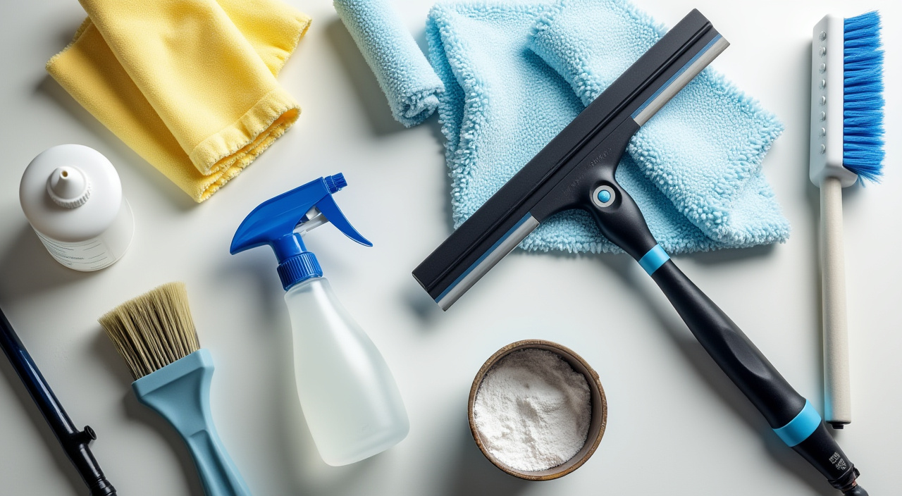 Professional Window Cleaning Tools